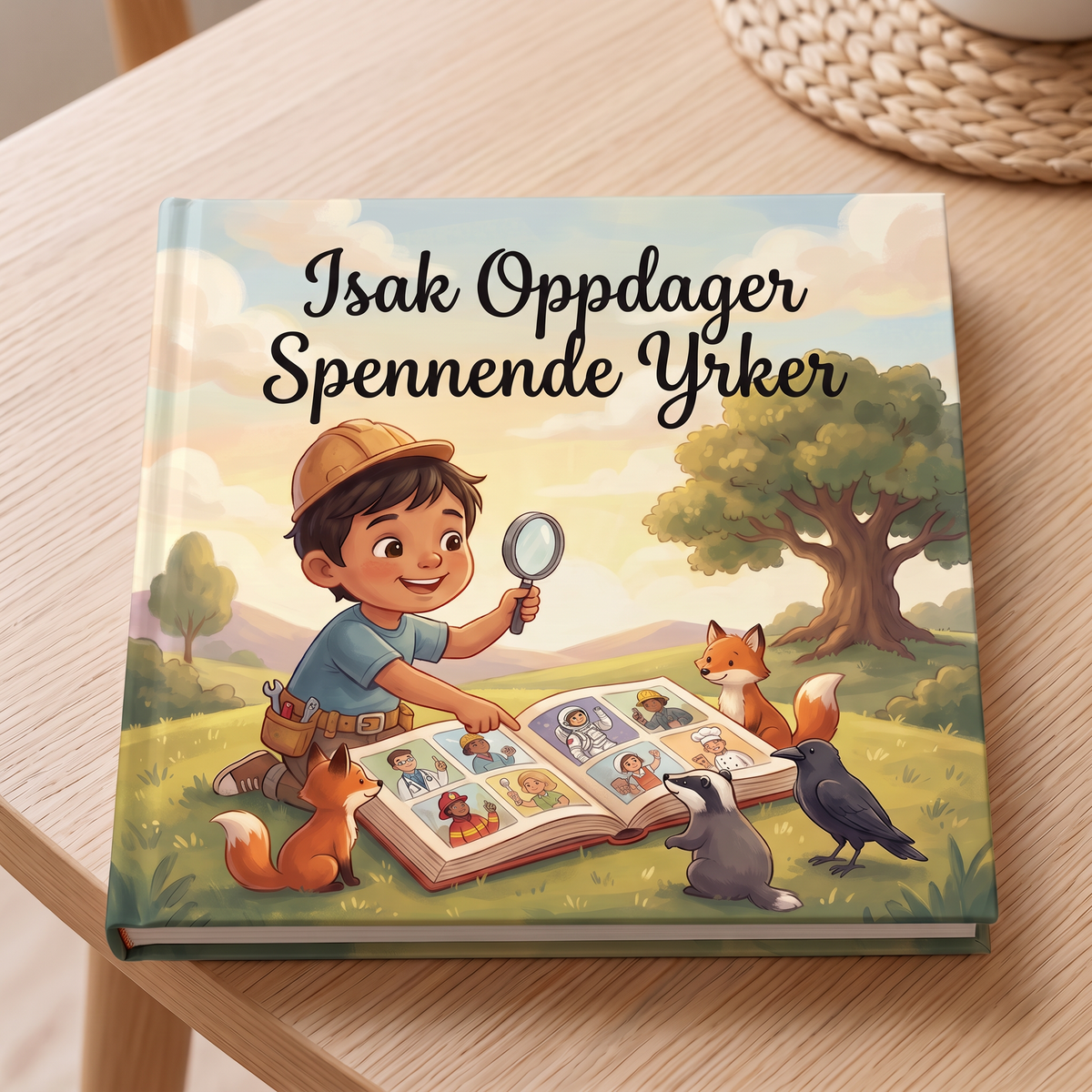 Bilde av «Isak oppdager fantastiske jobber»