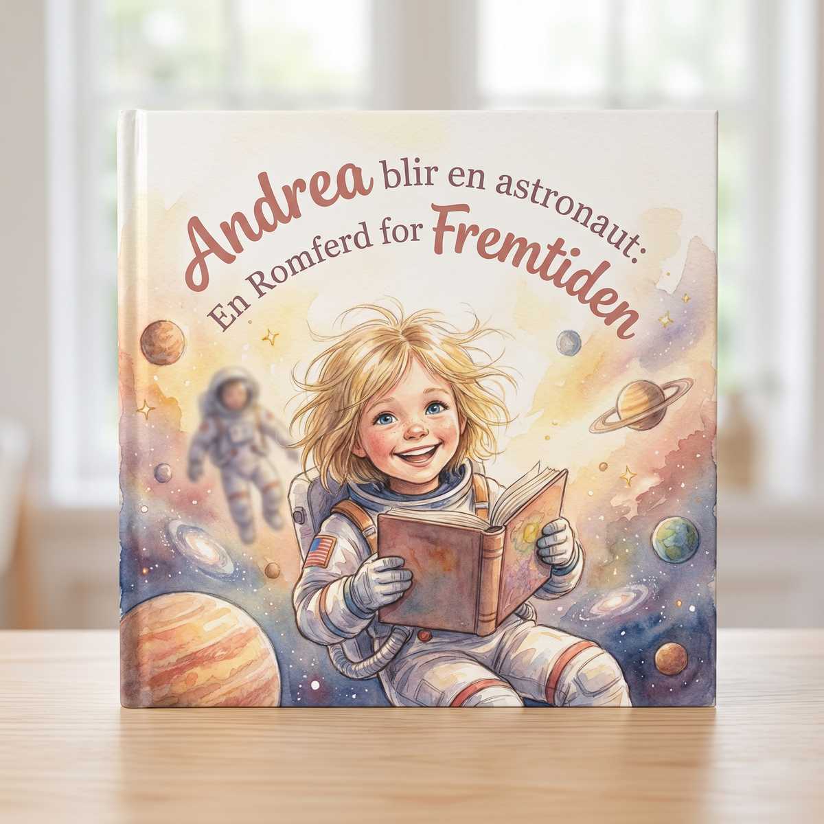 Bilde av «Andrea blir en astronaut: En Romferd for Fremtiden»