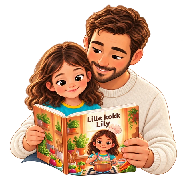 Les Lille kokk Lily sammen